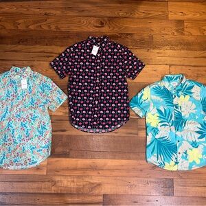 NWT- BUNDLE OF J.CREW SHIRTS FOR BOYS